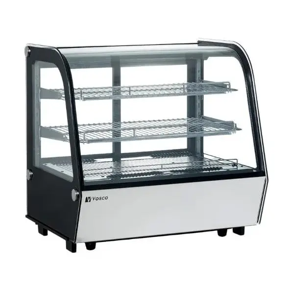 Vosco VFTW-160L Tezgah Üstü Soğutmalı Teşhir Dolabı, 160 Litre