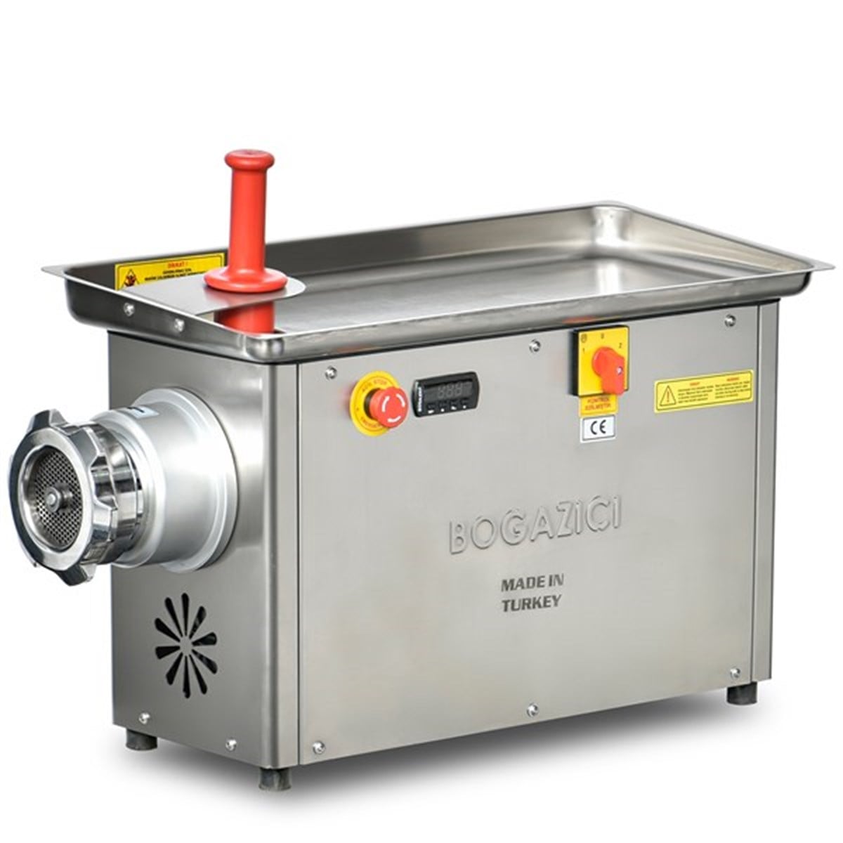 Boğaziçi BPKM.32S Paslanmaz Soğutuculu Kıyma Makinesi, 32 No, 600 kg/saat, 380V